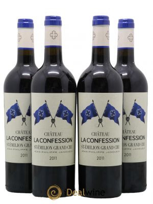 Château La Confession  2011 - Lotto di 4 Bottiglie