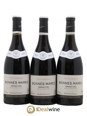 Bonnes-Mares Grand Cru Moillard Grivot 2015 - Lot de 3 Bottles