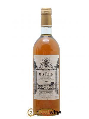 Château de Malle 2ème Grand Cru Classé 1980 - Lot de 1 Bottle