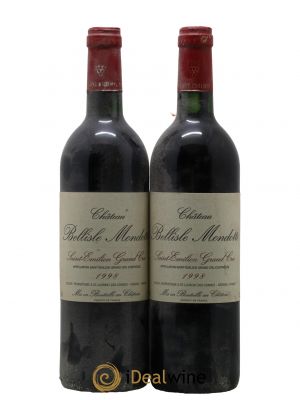 Château Bellisle Mondotte  1998 - Lot of 2 Bottles