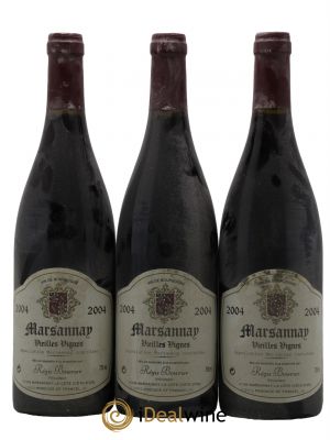 Marsannay Vieilles Vignes Regis Bouvier 2004 - Lot of 3 Bottles