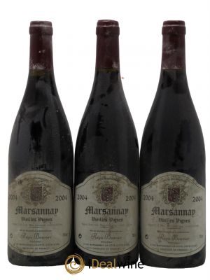 Marsannay Vieilles Vignes Regis Bouvier 2004 - Lot of 3 Bottles