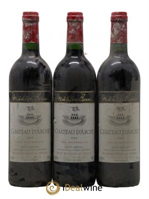 Haut Médoc Chateau d'Arche 1995 - Posten von 3 Flaschen