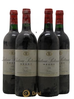 Château Potensac  1995 - Lot of 4 Bottles