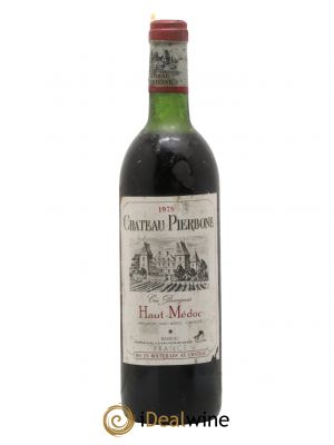 Haut Médoc Château Pierbone 1979 - Lot of 1 Bottle