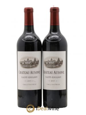 Château Ausone 1er Grand Cru Classé A 2015 - Lot de 2 Bottles