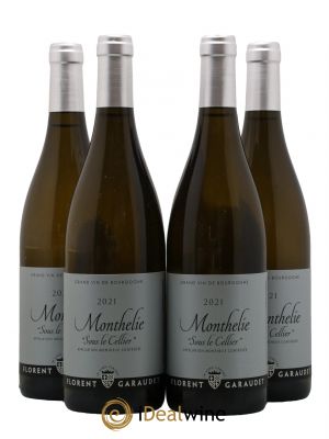 Monthélie Sous Le Cellier Domaine Florent Garaudet 2021 - Lot of 4 Bottles