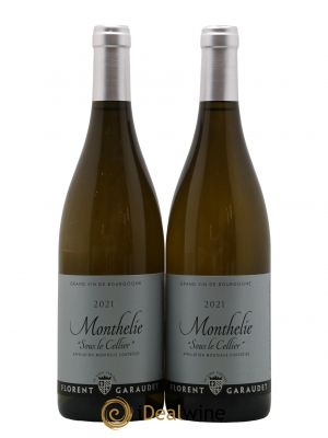 Monthélie Sous Le Cellier Domaine Florent Garaudet 2021 - Lot of 2 Bottles
