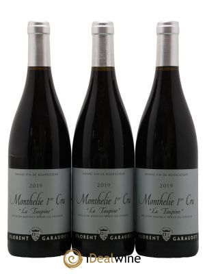 Monthélie 1er Cru Taupine Domaine Florent Garaudet 2019 - Lot de 3 Bottles