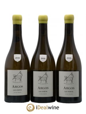Vin de France (anciennement Quincy) Argos Les Poëte 2018 - Lot de 3 Bouteilles