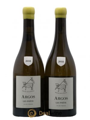 Vin de France (anciennement Quincy) Argos Les Poëte 2018 - Lot de 2 Bouteilles