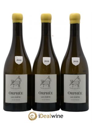 Vin de France (anciennement Reuilly) Orphée Les Poëte 2018 - Lot de 3 Bouteilles