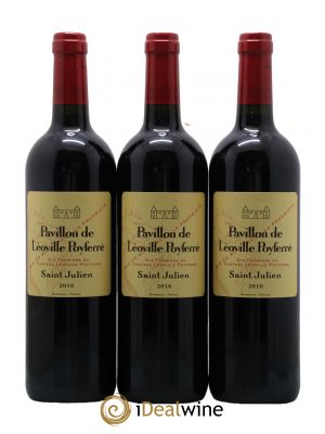 Pavillon de Poyferré Second vin 2016 - Lot de 3 Bottles