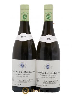 Chassagne-Montrachet 1er Cru Les Ruchottes Ramonet (Domaine) 2017 - Lot de 2 Bouteilles