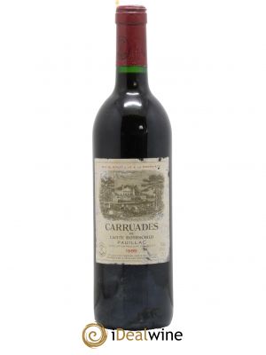 Carruades de Lafite Rothschild Second vin 1989