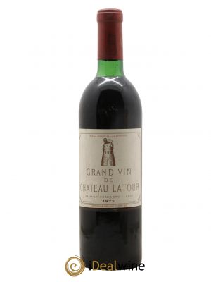 Château Latour 1er Grand Cru Classé  1972 - Lot of 1 Bottle