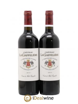 Château la Gaffelière 1er Grand Cru Classé B 2015 - Lot de 2 Bottles
