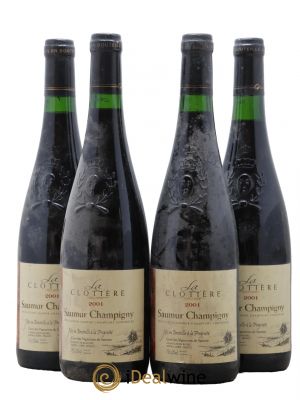 Saumur-Champigny La Clotière Cave des Vignerons de Saumur 2001 - Lot de 4 Flaschen