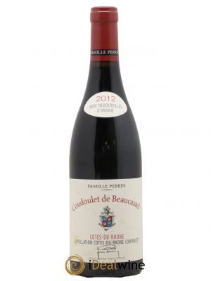 Côtes du Rhône Coudoulet de Beaucastel Famille Perrin  2012 - Lot de 1 Bouteille