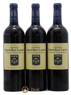 Château Smith Haut Lafitte Cru Classé de Graves 2005 - Lot de 3 Bottles