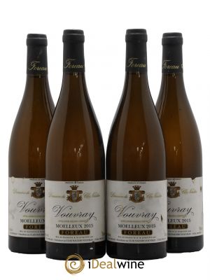Vouvray Moelleux Clos Naudin - Philippe Foreau  2015 - Lot of 4 Bottles