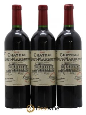 Château Haut Marbuzet 2011 - Lot de 3 Bottles