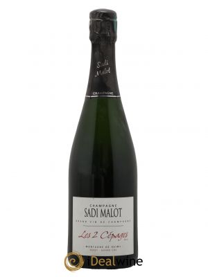 Champagne Les Deux Cépages Brut Grand Cru Sadi Malot  - Lot de 1 Bouteille