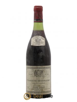 Chassagne-Montrachet Louis Jadot 1981 - Lot of 1 Bottle