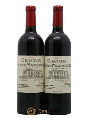 Château Haut Marbuzet  2005 - Lot of 2 Bottles