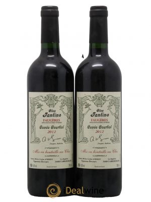 Faugères Clos Fantine Courtiol Famille Andrieu  2012 - Lot of 2 Bottles