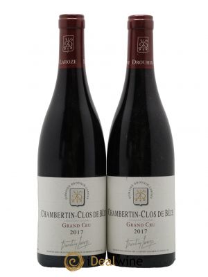 Chambertin Clos de Bèze Grand Cru Domaine Drouhin-Laroze  2017 - Lot of 2 Bottles