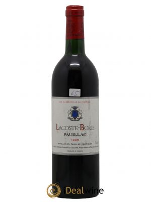 Lacoste Borie  1985 - Lot of 1 Bottle