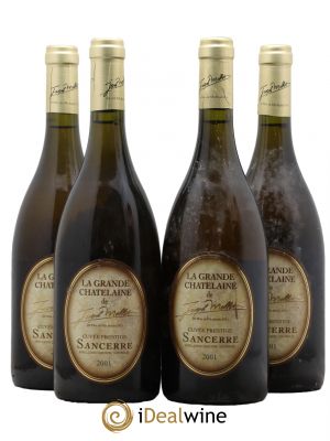 Sancerre La Grande Chatellaine Cuvée Prestige Domaine Mellot 2001 - Lot de 4 Bottiglie