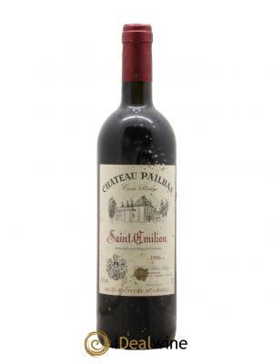 Saint-Émilion Château Pailhas Cuvée Prestige 1996 - Lot de 1 Bottle