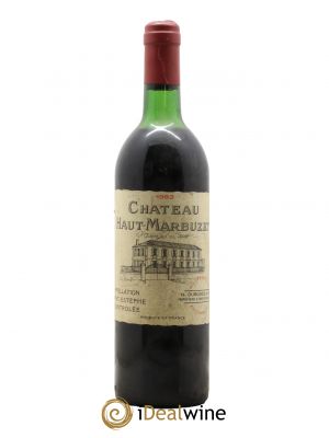 Château Haut Marbuzet 1983 - Lot de 1 Bottle