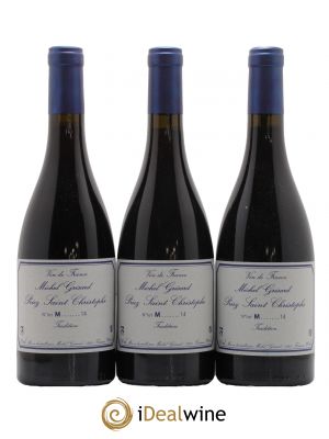 Vin de France Priez Saint Christophe Michel Grisard 2014 - Lot de 3 Bottles