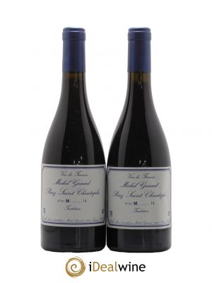 Vin de France Priez Saint Christophe Michel Grisard 2014 - Lot de 2 Bottles