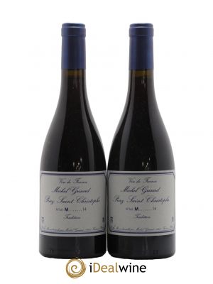 Vin de France Priez Saint Christophe Michel Grisard 2014 - Lot de 2 Bouteilles
