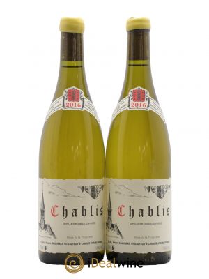 Chablis Vincent Dauvissat (Domaine) 2016 - Lot de 2 Bottles