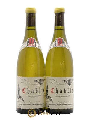 Chablis Vincent Dauvissat (Domaine)  2016 - Lot of 2 Bottles