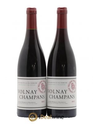 Volnay 1er Cru Champans Marquis d'Angerville (Domaine)  2017 - Lot of 2 Bottles