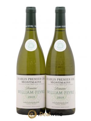 Chablis 1er Cru Montmains William Fèvre (Domaine)  2018 - Lot of 2 Bottles