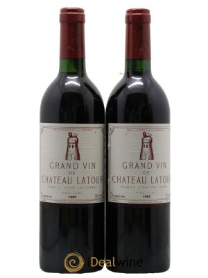 Château Latour 1er Grand Cru Classé 1985 - Lot de 2 Bottles