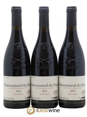 Châteauneuf-du-Pape Pignan Domaine Georges Lelektsoglou 2019 - Lot of 3 Bottles