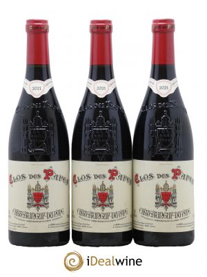 Châteauneuf-du-Pape Clos des Papes - Paul Avril 2021 - Lot de 3 Bottiglie
