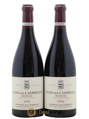 Clos des Lambrays Grand Cru Domaine des Lambrays  2019 - Lot of 2 Bottles
