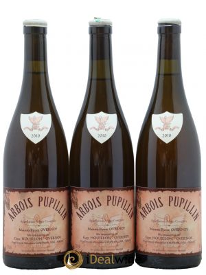 Arbois Pupillin Chardonnay de macération (cire grise) Overnoy-Houillon (Domaine)  2010 - Lot of 3 Bottles