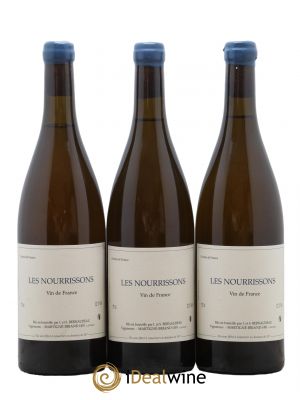 Vin de France Les Nourrissons Stéphane Bernaudeau  2012 - Lot of 3 Bottles