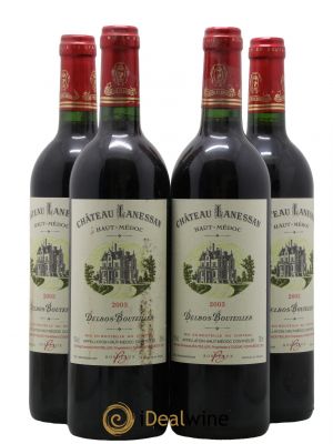 Château Lanessan Cru Bourgeois 2003 - Lot de 4 Bottles