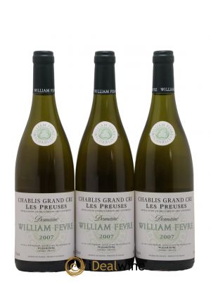 Chablis Grand Cru les Preuses William Fèvre (Domaine) 2007 - Lot de 3 Bottles